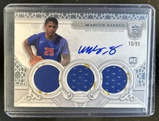 2023-24 Topps Royalty Marcus Sasser Superior Jersey Signatures RC Auto #/99