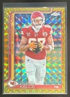 2025 Topps Chrome Travis Kelce Gold Geometric Refractor #/50 Chiefs