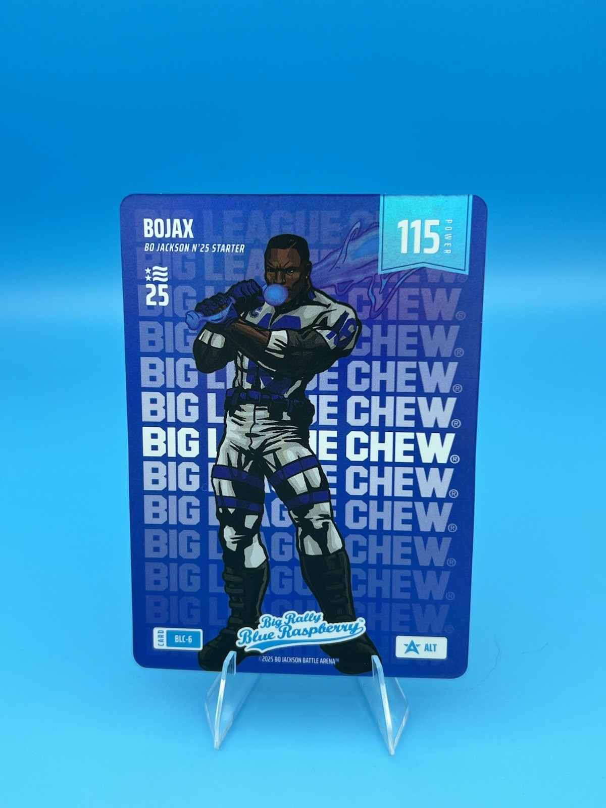 Bo Jackson – Bojax Bo Jackson Battle Arena Big League Chew #BLC-6 Blue Raspberry