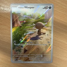 Pokémon Card TCG Paldean Wooper 102/094 Mega Evolution Phantasmal Flames NM