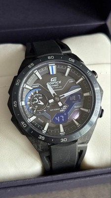 Casio Edifice ECB-2200 Overseas Model Navy Blue Used Rare From Japan
