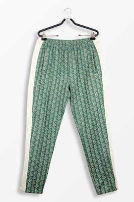 Lacoste Tapered Fit Monogram Track Pants   Size L