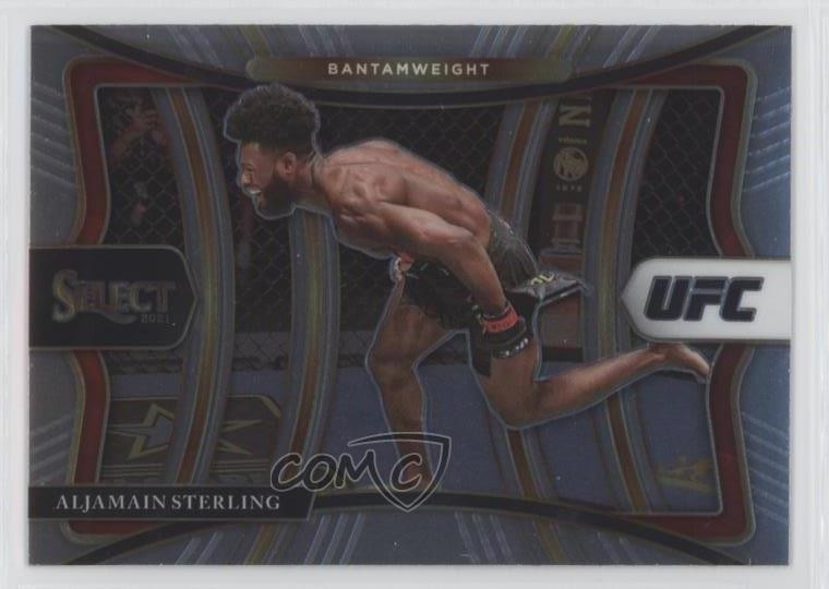 2021 Panini Select UFC Premier Level Aljamain Sterling #151 1b9b