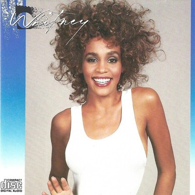 Whitney - Audio CD By Whitney Houston - GOOD SHAPE, 1987--free S&H