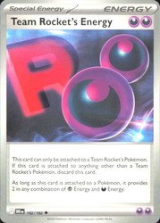 Team Rocket's Energy 182/182 Destined Rivals