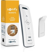 Somfy Situo 4 RTS Transmitter II- 5 Channel Remote, in WHITE 1870575