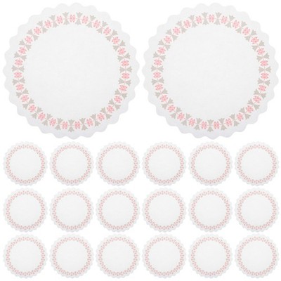 500 Pcs Platzset Papier Ölabsorbierendes Lebensmittel Kochen Fettabsorbierendem