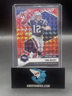 2021 Panini Mosaic - Super Bowl MVPs Tom Brady #281 Camo Red Mosaic Prizm