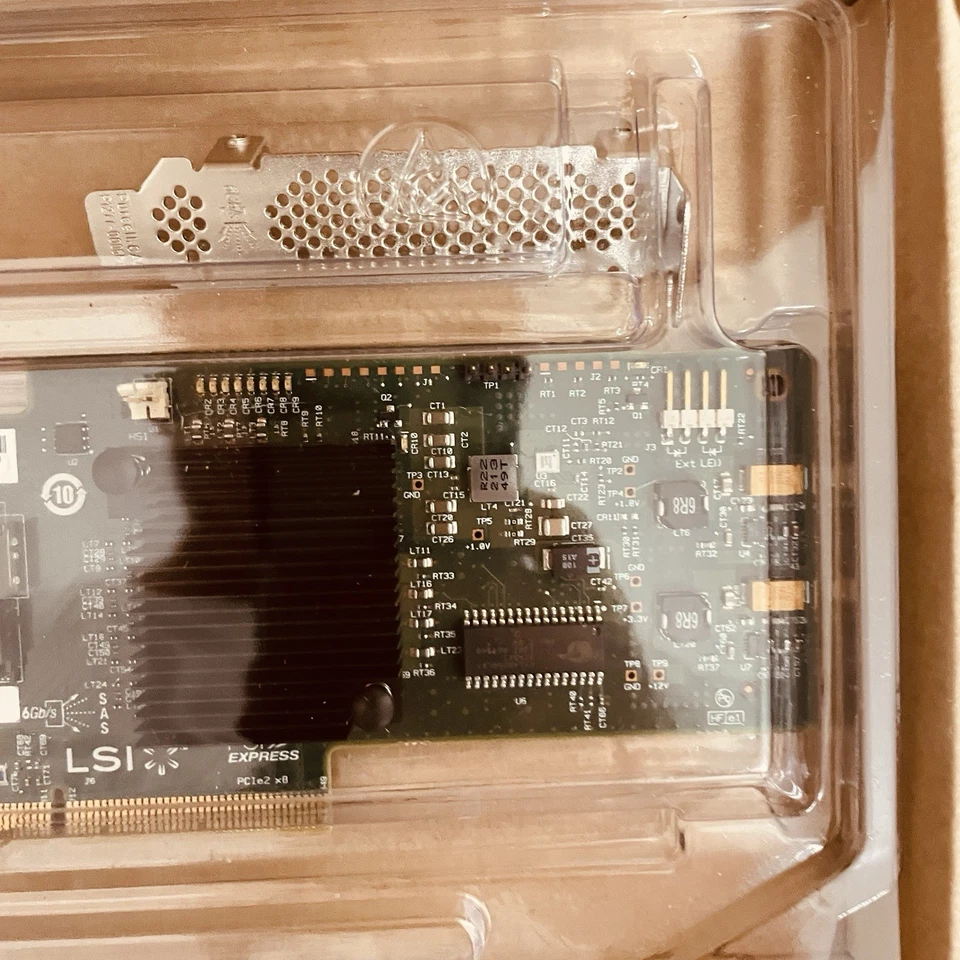 LSI SAS9240-8I 6Gbps SAS SATA 8 Port Raid Controller IT Mode - Image 3 of 3