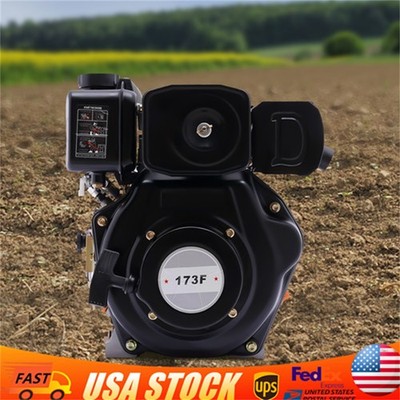 Air-cooled Diesel Engine 4 Stroke Single Cylinder For Agricultural Machinery