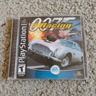 007 Racing Playstation 1 PS1 Complete CIB REG Card Black Label