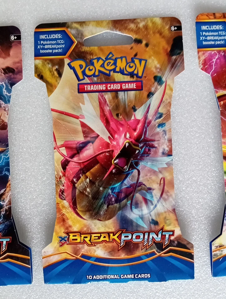 Pokemon XY Breakpoint Funda Booster Packs Paquete de 4 Set de Arte | Sellado Foto 3 de 4