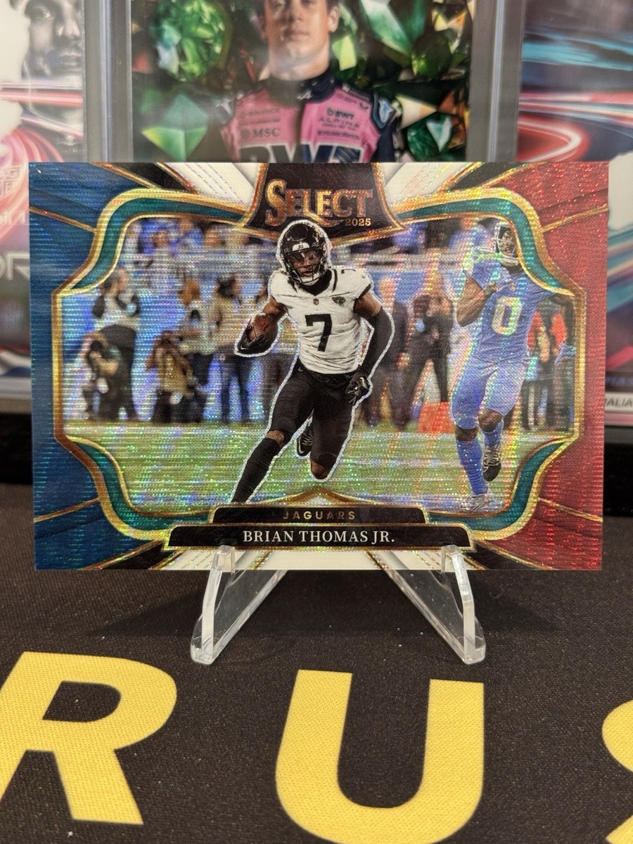 2025 Panini Select BRIAN THOMAS Jr. Tri-Color Field Level /99 #429