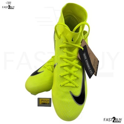 Nike Mercurial Superfly 10 Pro FG Fußballschuhe Unisex EU44 UK9 Volt Black