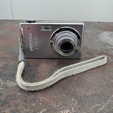 Pentax Optio V10 8.0MP Compact Digital Camera Silver - Tested / Working
