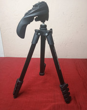 Manfrotto Compact MKC3-H01 Aluminum Camera Tripod Pistol Grip Head 5-Section