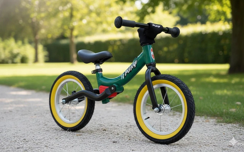 PUKY Laufrad 12"  ab 2 Jahren LR Ride Grün mit Federung - Neu - Bild 2 von 4