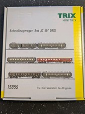 Minitrix 15859 Personenwagen-Set D119 DRG KL5184 Spur N