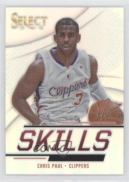 2013-14 Panini Select Skills Silver Prizm Chris Paul #16 s6i
