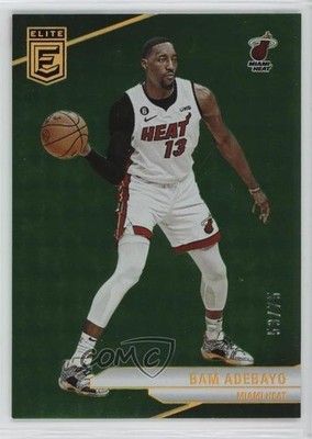 2023-24 Donruss Elite Neon Green 53/75 Bam Adebayo #160 0t30