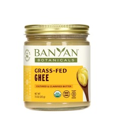 Banyan Botanicals Grass-Fed Ghee Original Cultured Organic Ghee Clarified But