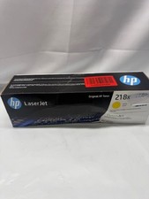 HP 218X Original LaserJet Toner Cartridge-YELLOW New-Box Damage