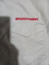 Ladies 1X Scouts BSA Uniform Shirt EEUC NATIONAL CAPITAL AREA PATCH no numbers