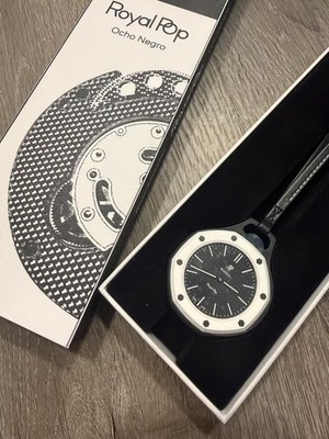 Swatch x Audemars Piguet OCHO NEGRO SSX03W101N Black Royal Pop AP NEW