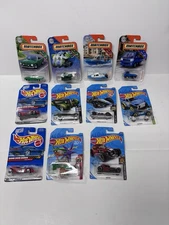 Matchbox Hot Wheels Mixed Die Cast Lot (11) Various Years And Collections