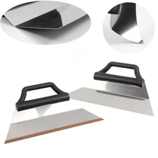 Car Window Tint Squeegee Curved Design Stainless Steel Window Tinting Tool