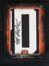 2012 Topps Inception Rookie Auto Letter 1/1 Trent Richardson #AL-TR Auto 0c3