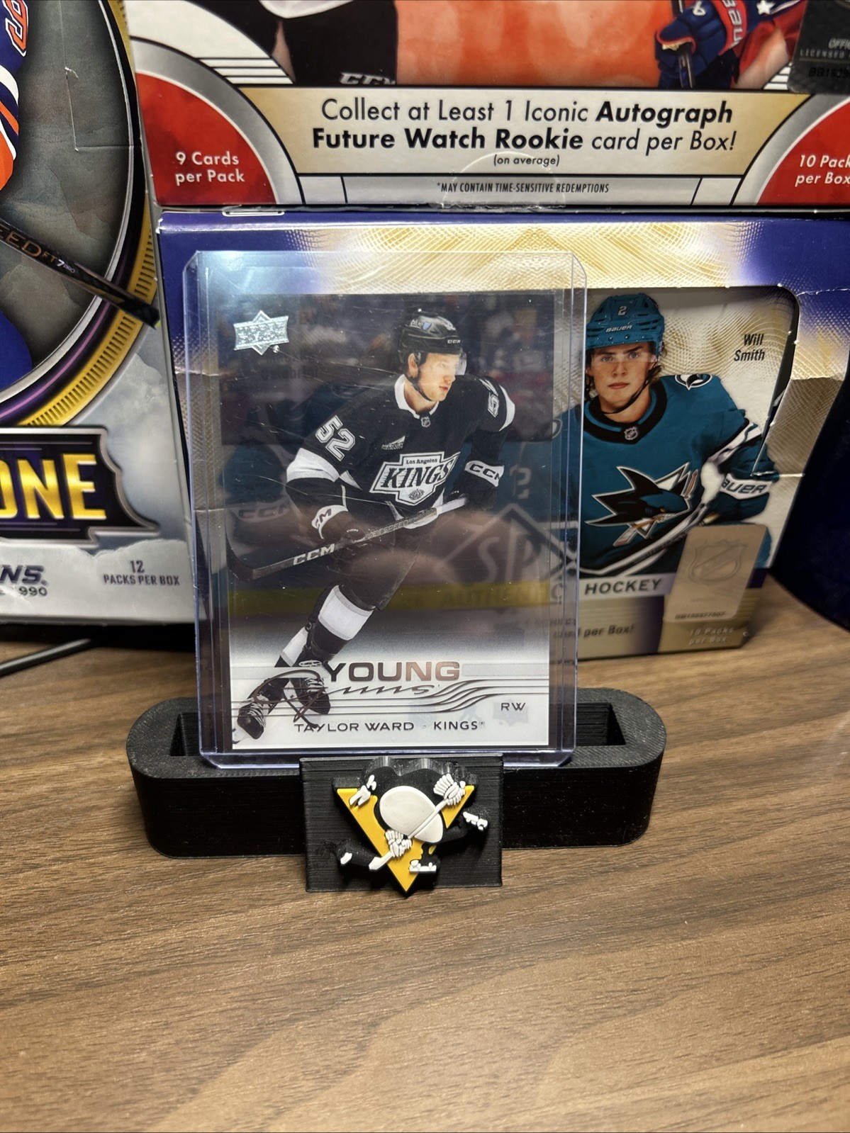 2025-26 Upper Deck Clear Cut Young Guns Taylor Ward #483 Rookie RC