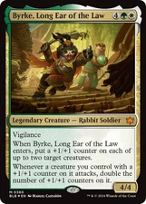MTG Byrke, Long Ear of the Law [Bloomburrow] Foil Near Mint Magic