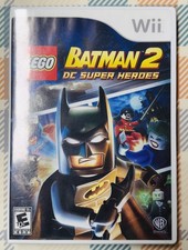LEGO Batman 2 DC Super Heroes Nintendo Wii Game With Case/Manual Tested