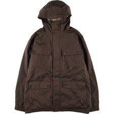 Used Burton DRYRIDE hooded snowboard jacket zip-up size M men's 