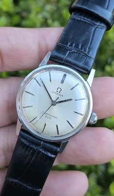 Vintage 1968 Omega Seamaster 600 Cal 601 Ref 135.012 Men's 17j Manual SS Watch 