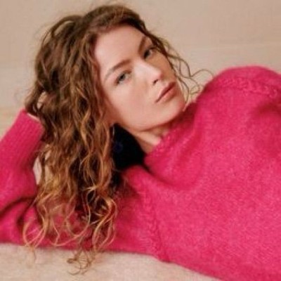 BNWOT Sezane Annita Jumper Sweater & Cardigan Color Raspberry Size S