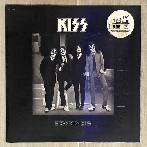 KISS Dressed To Kill Original 1975 FIRST PRESSING FACTORY SEALED Near Mint