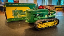 RARE 1950s EskaErtl John Deere 40 Crawler 116 Tractor w Original Box