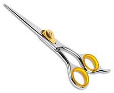 SHARF Professional 5.75 Straight Barber Scissors: Sharp 440c Japanese Sta