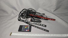 Car Foot Well Lights LED Lights Mood Lighting React to Music Easy Installation
