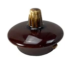 VTG Drip Glaze Pottery Replacement Ceramic Lid for Hull or McCoy Small Size READ