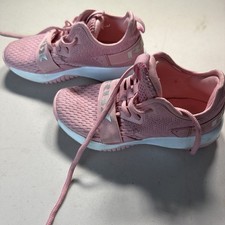 Zapatillas RBX Kimi Tejidas de Malla en Rosa Pastel Jóvenes Niñas Talla 1