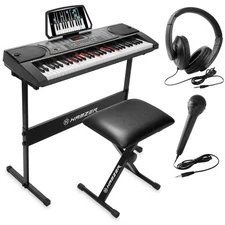 OPEN BOX - 61-Key Electronic Keyboard Set - Portable Digital Music Piano