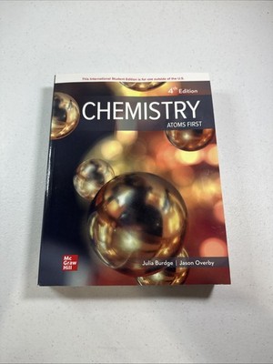 ISE Chemistry: Atoms First (IS - VERY GOOD