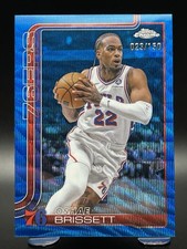 2025-26 Topps Chrome OSHAE Brissett #20 Bluewave Refractor /150