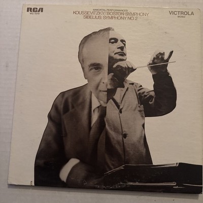 Serge Koussevitzky / Boston Symphony Orchestra, Jean Sibelius: Symphony No. 2 LP
