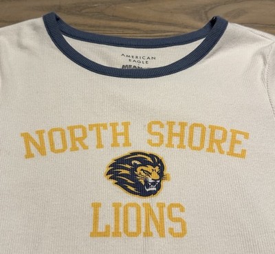 American Eagle x Mean Girls AE Ringer Tee Women s S North Shore Lions T-Shirt