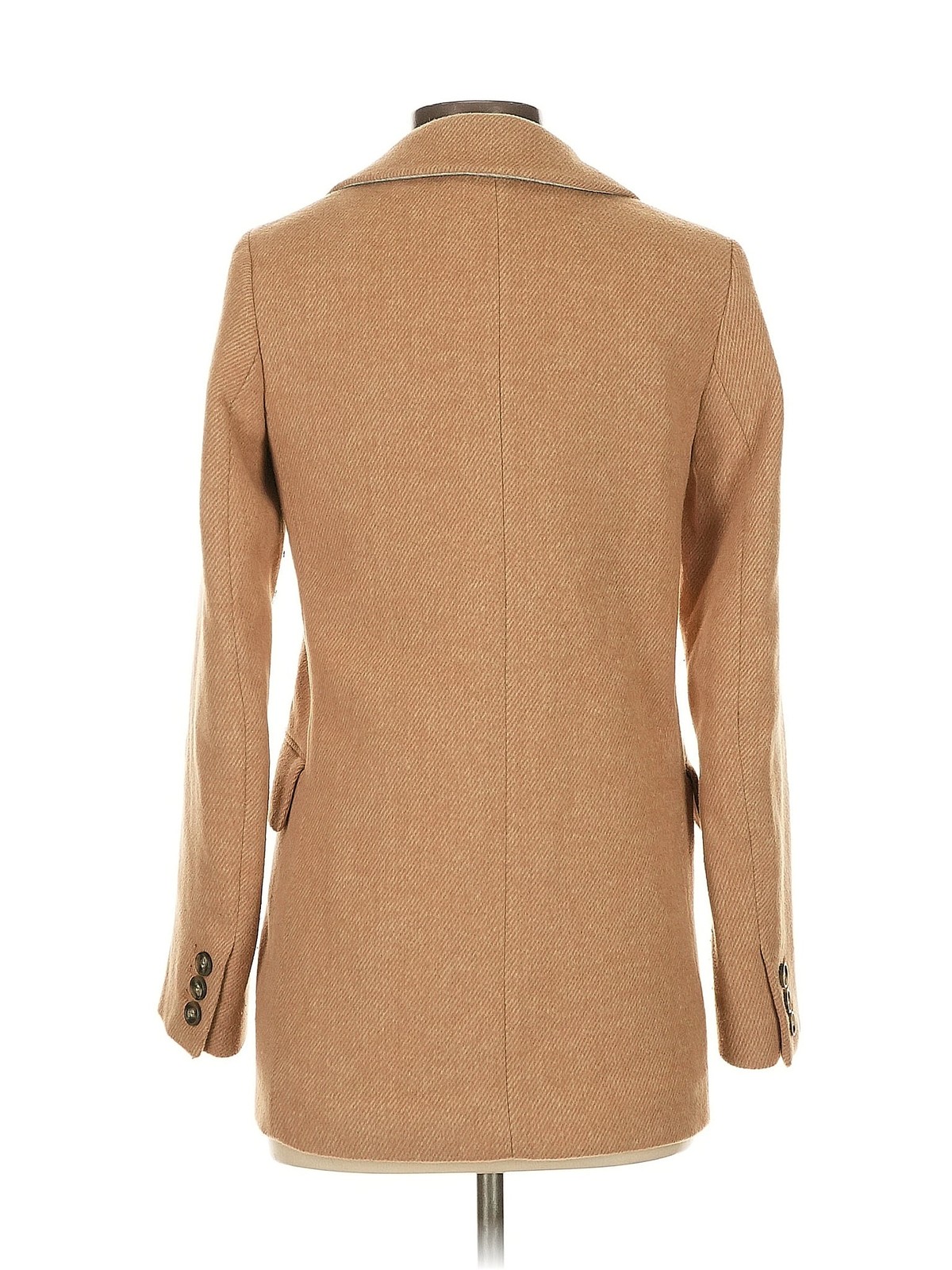 H&M Women Brown Coat 0 thumbnail 2
