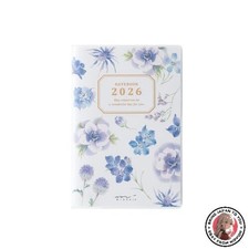 NEW Midori Pocket Diary 2026 Mini Monthly Country Time Floral Pattern 22358006